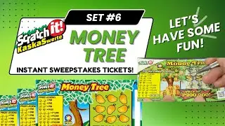Scratch It Money Tree Set #6 | Instant Sweepstakes | Jackpot! | Video 035