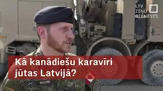Pierast pie klimata problēmu nav. Kā kanādiešu karavīri jūtas Latvijā?