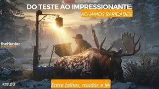 Live TheHunter 115 (2/5) | Falhas, risadas e f&eacute; na ca&ccedil;ada + bugs inesperados #DeusNoControle
