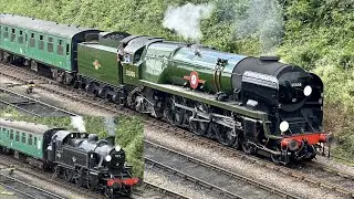Steam Trains at Ropley, Watercress Line MHR, 28/6/2025 | Boom Trainspots