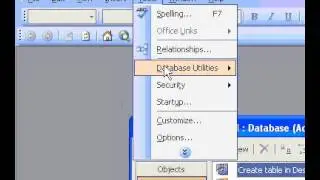 Microsoft Office Access 2003 Set database password
