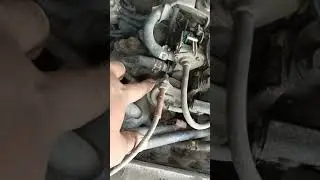 Engine 4G91 twincam carburetor hilang power disebab kan vacuum rosak butterfly tak buka satu..