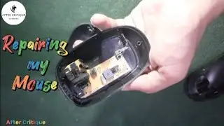 Mouse Repairing | After Critique #repair #satisfying #electronic #mouse #technology #aftercritique