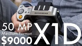 Hasselblad X1D: 50 Megapixels, Medium Format, $9K