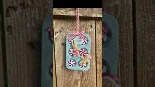 DIY Gingerbread & Peppermint D&eacute;cor 🎄 | Easy Christmas Craft