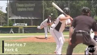 Legion baseball: York Cornerstone Juniors vs. Beatrice -- district semifinal