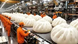 Inside a Massive Chinese Bun Factory &ndash; Unveiling the Secrets Behind Millions in Daily Revenue!
