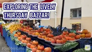 Exploring Thursday Bazzar: A Vibrant Street Market Full of Fresh Fruits, Vegetables, & Unique Goods!