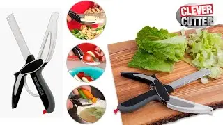 Универсальный кухонный нож - ножницы 2 в 1 Clever Cutter