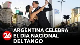 Argentina celebra el Día Nacional del Tango