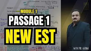 The New EST Sample Test: Module 1, Passage 1.