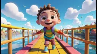 Roblox Little Builder Fell Off the Floating Platform | Nursery Rhymes for Kids & Baby Songs