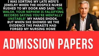 I was sorting my wife's jewelry when the hospice nurse rushed to my door: 'Your nephew is buildin...