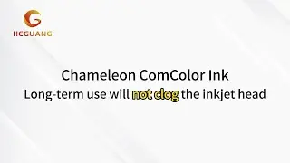 Long-term use of Riso ComColor ink will not clog the inkjet head #comcolorink #ink #riso