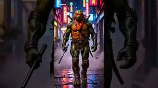 Futuristic TMNT 💥⚡ #futuristic #tmnt #aivisuals