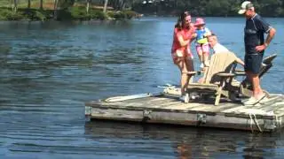 All Hands On Dock For Taunton Lake Family