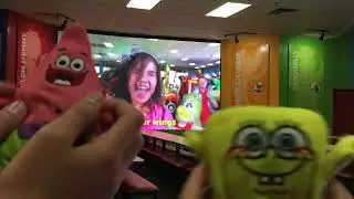 SpongeBob and Patrick Go to the Costa Mesa, California, Chuck E Cheese