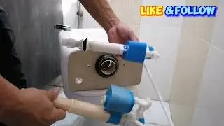Replacement of supply float valve water closet