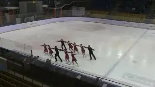 Team Skadi Adult FS - Mistrzostwa Polski w łyżwiarstwie synchronicznym 2023