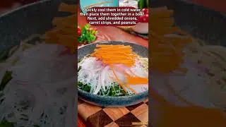 How to Make a Tasty Tofu Skin and Seaweed Salad | Asian Inspired Dish #SaladRecipe #coleslaw