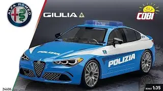 COBI 24606 Alfa Romeo Giulia Quadrifoglio Polizia