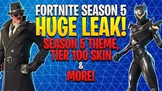 *NEW* FORTNITE SEASON 5 TIER 100 SKIN/THEME for Season LEAKED!