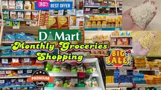 D'mart Monthly Groceries & Daily Essentials Shopping 🛍️ 🛒 | Buy 1 Get 1 Free Offers | D'mart Tour