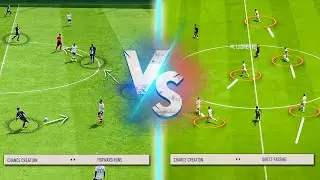 FORWARD RUNS v DIRECT PASSING | CUSTOM TACTICS BREAKDOWN! #fifa23 #eafc24