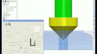 PowerMILL7 Chamfer Drilling