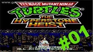 TMNT: The Hyperstone Heist w/ Matty3 #01 - This Game is WEIRD!
