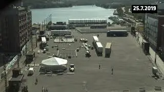 Neste Rally Finland Time Lapse (full): Paviljonki 23.7.-8.8.