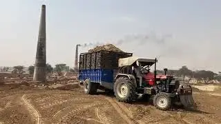 Mahindra Arjun 555 ful power tractor video