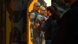 A Man Touched Her Chest &mdash; The Robot Pushed Him Back`#AIrobot #RobotReflex #SciFiShort