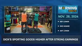 Stock Market Morning Minute, Tuesday, Nov. 26: BBY, DKS, ANF