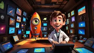 Ricky Rocket Zooms to Mars | Space Adventure Song for Kids | Nursery Rhymes