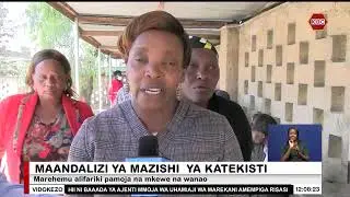 Maandalizi ya mazishi ya katekisti, mkewe na wanawe waliyofariki kwenye ajali Gilgil yaanza