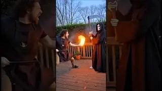 Dancing with the Grim Reaper 💀🕺 #MementoMori #mortal #mortalkombat #dancing #aigenerated