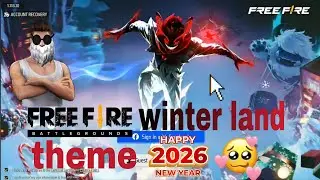 Free fire max X Ob51 update theme 🎧 || 2026 winter land theme 🎶 @Gp_plays1 