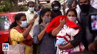 കുഞ്ഞുമായി അനുപമയും ഭര്&zwj;ത്താവും സമരപ്പന്തലിലേക്ക് ​ Anupama | Ajith | Child