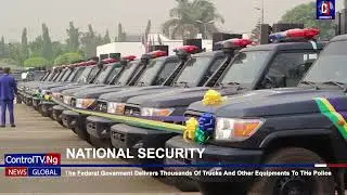 Police Force Gets 200 Pick Up, 1600 Trucks For Operations