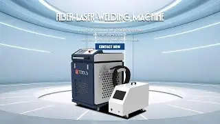 3kW Fiber Laser Welding Machine Welding 8mm Carbon Steel#laserweldingmachine #laserwelder
