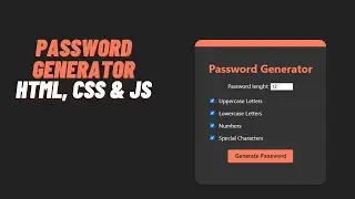 Password Generator Tutorial