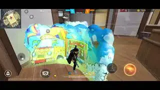 Free fire but My friend 1vs1 custom Challenge 