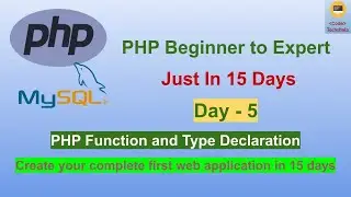 PHP Function | PHP Type Declaration (Hindi)