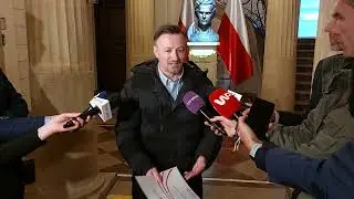 Adam Małysz po spotkaniu w Ministerstwie Sportu i Turystyki