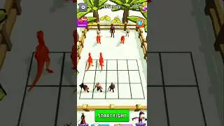 Merge Master Dinosaur Game, max last level, dinosaur vs rocket laucher🚀vs Dragon vs🐊#dinogame #games