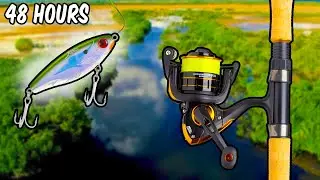 48 HOURS Surviving The Florida Everglades! (Camping and Fishing)