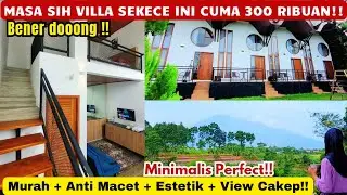 VILLA MURAH DIBOGOR‼️300 RIBUAN |ESTETIK |VIEW CAKEP❗️ANISA HILL VILLA #bogor #glamping #villamurah