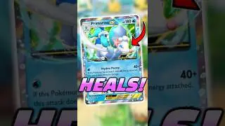 HEALS! PRIMARINA And SUICUNE Are BROKEN! #pocket #pokemon #pokemontcgpocket #shorts