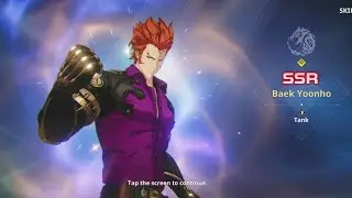 Solo Leveling: Arise SSR Baek Yoonho SSR Skadi.